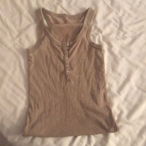 AERIE real soft henley tank